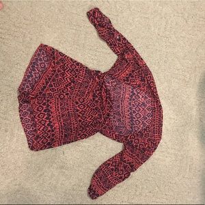 Pink and black romper!